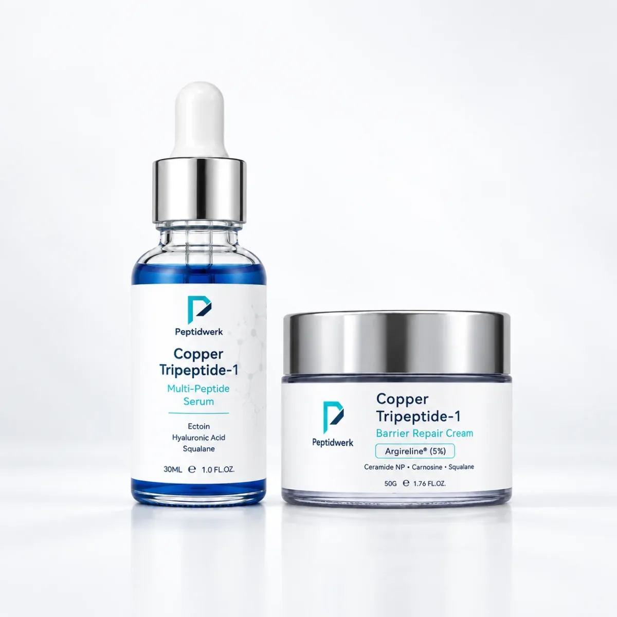 Comprare set viso ai peptidi: Copper Peptide Face Routine di Pepwerk
